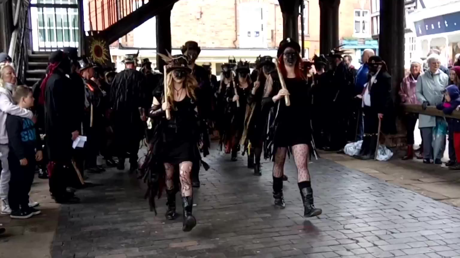 Beltane Border Morris dance Vixana